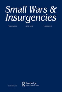 Cover image for Small Wars & Insurgencies, Volume 29, Issue 3, 2018