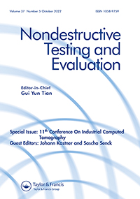 Cover image for Nondestructive Testing and Evaluation, Volume 37, Issue 5, 2022