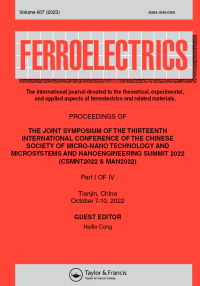 Cover image for Ferroelectrics, Volume 607, Issue 1, 2023