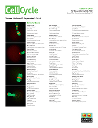 Cover image for Cell Cycle, Volume 13, Issue 17, 2014