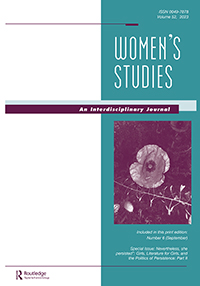 Cover image for Women's Studies, Volume 52, Issue 6, 2023