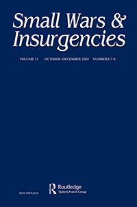 Cover image for Small Wars & Insurgencies, Volume 31, Issue 7-8, 2020
