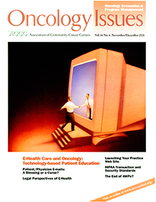 Cover image for Oncology Issues, Volume 16, Issue 6, 2001