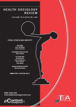 Cover image for Health Sociology Review, Volume 19, Issue 3, 2010