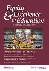 Cover image for Equity & Excellence in Education, Volume 52, Issue 2-3, 2019