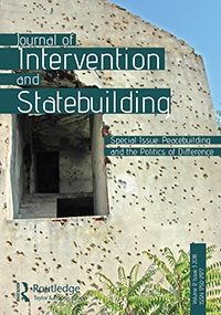 Cover image for Journal of Intervention and Statebuilding, Volume 12, Issue 3, 2018