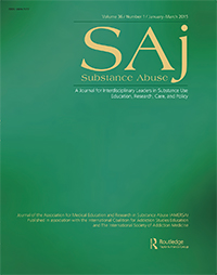 Cover image for Substance Abuse, Volume 36, Issue 1, 2015
