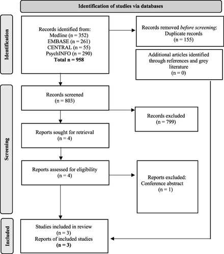 Figure 1 Study selection flowchart. Adapted from Page MJ, McKenzie JE, Bossuyt PM, et al. The PRISMA 2020 statement: an updated guideline for reporting systematic reviews. BMJ. 2021;372:n71. Open Access.