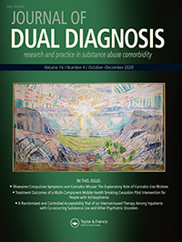 Cover image for Journal of Dual Diagnosis, Volume 16, Issue 4, 2020