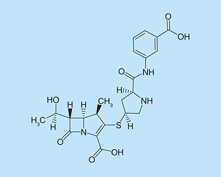 Figure 3. Chemical structure of imipenem.