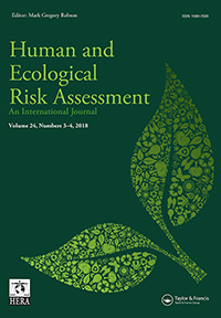 Cover image for Human and Ecological Risk Assessment: An International Journal, Volume 24, Issue 3, 2018