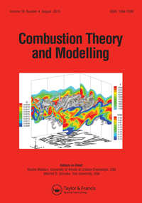 Cover image for Combustion Theory and Modelling, Volume 19, Issue 4, 2015
