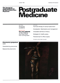 Cover image for Postgraduate Medicine, Volume 74, Issue 2, 1983
