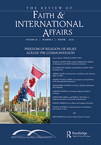 Cover image for The Review of Faith & International Affairs, Volume 16, Issue 4, 2018