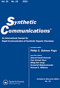 Cover image for Synthetic Communications, Volume 51, Issue 19, 2021