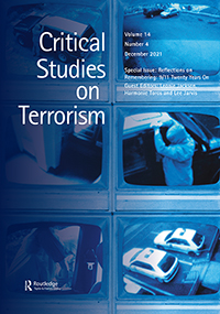 Cover image for Critical Studies on Terrorism, Volume 14, Issue 4, 2021