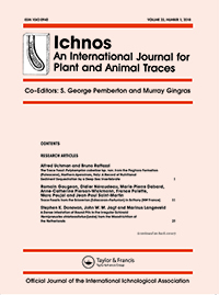 Cover image for Ichnos, Volume 25, Issue 1, 2018