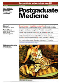 Cover image for Postgraduate Medicine, Volume 86, Issue 5, 1989