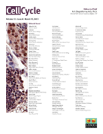 Cover image for Cell Cycle, Volume 12, Issue 6, 2013