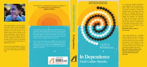 Figure 1. In dependence. Print Cover© Michael Salu and Cassava Republic Press.