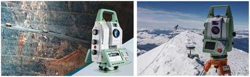 Figure 6. Hexagon’s Leica Nova: a self-learning total station automatically detects, measures, and models environments from the edge.