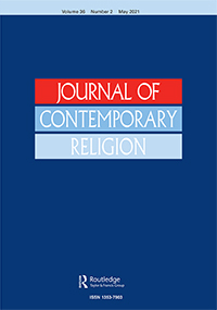 Cover image for Journal of Contemporary Religion, Volume 36, Issue 2, 2021