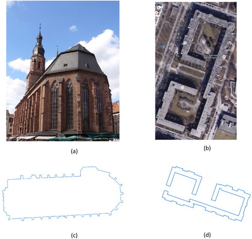 Figure 1. Example buildings with repetitive structures.