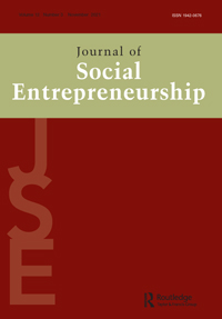 Cover image for Journal of Social Entrepreneurship, Volume 12, Issue 3, 2021