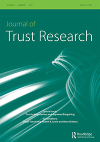 Cover image for Journal of Trust Research, Volume 7, Issue 1, 2017