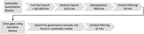 Figure 1. Overview of literature review process.