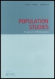 Cover image for Population Studies, Volume 64, Issue 2, 2010