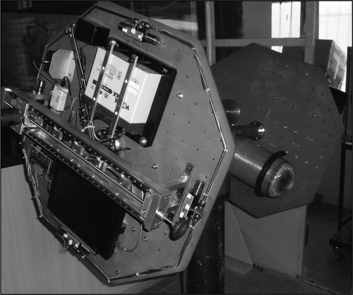 Figure 1. Spacecraft control simulator (HOJJAT100).