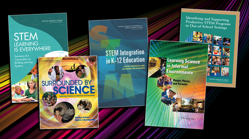 Free reports from the National Research Council and the National Academies of Sciences, Engineering, and Medicine can help practitioners bridge in-school and out-of-school STEM learning.