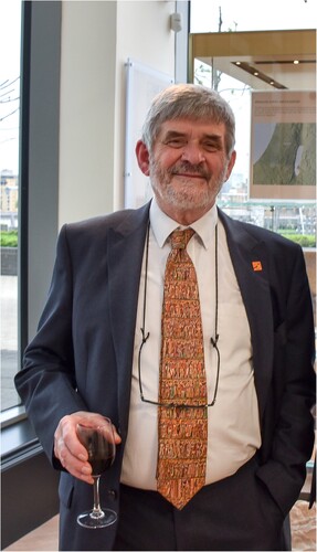 Figure 1. Jonathan Tubb at the launch of the PEF in its new headquarters in Greenwich on the 19th of May 2019 (Photo by Christian Young).