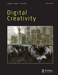 Cover image for Digital Creativity, Volume 29, Issue 1, 2018