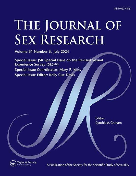 Preliminary Prevalence Estimates Of Sexual Exploitation As Measured By The Sexual Experiences 9862